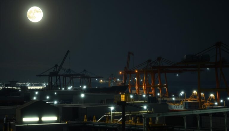 otimização de energia em portos