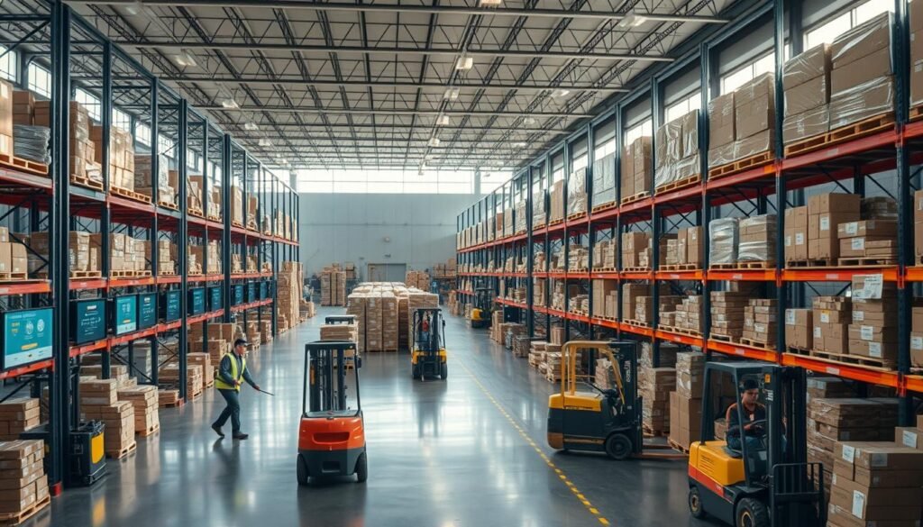 monitoramento em centros de distribuição