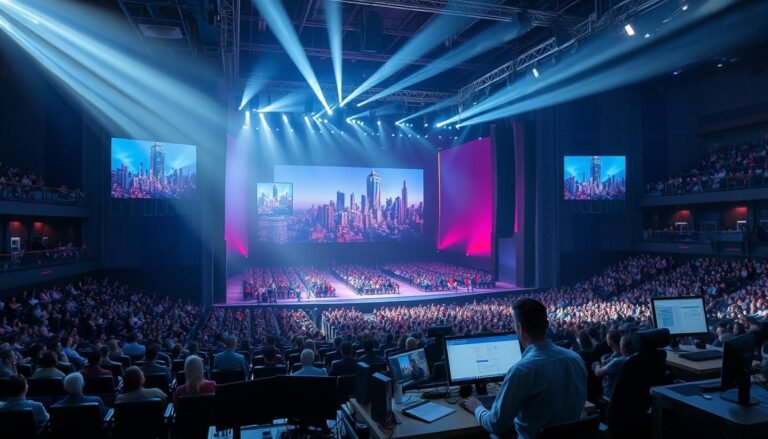 tecnologia em eventos